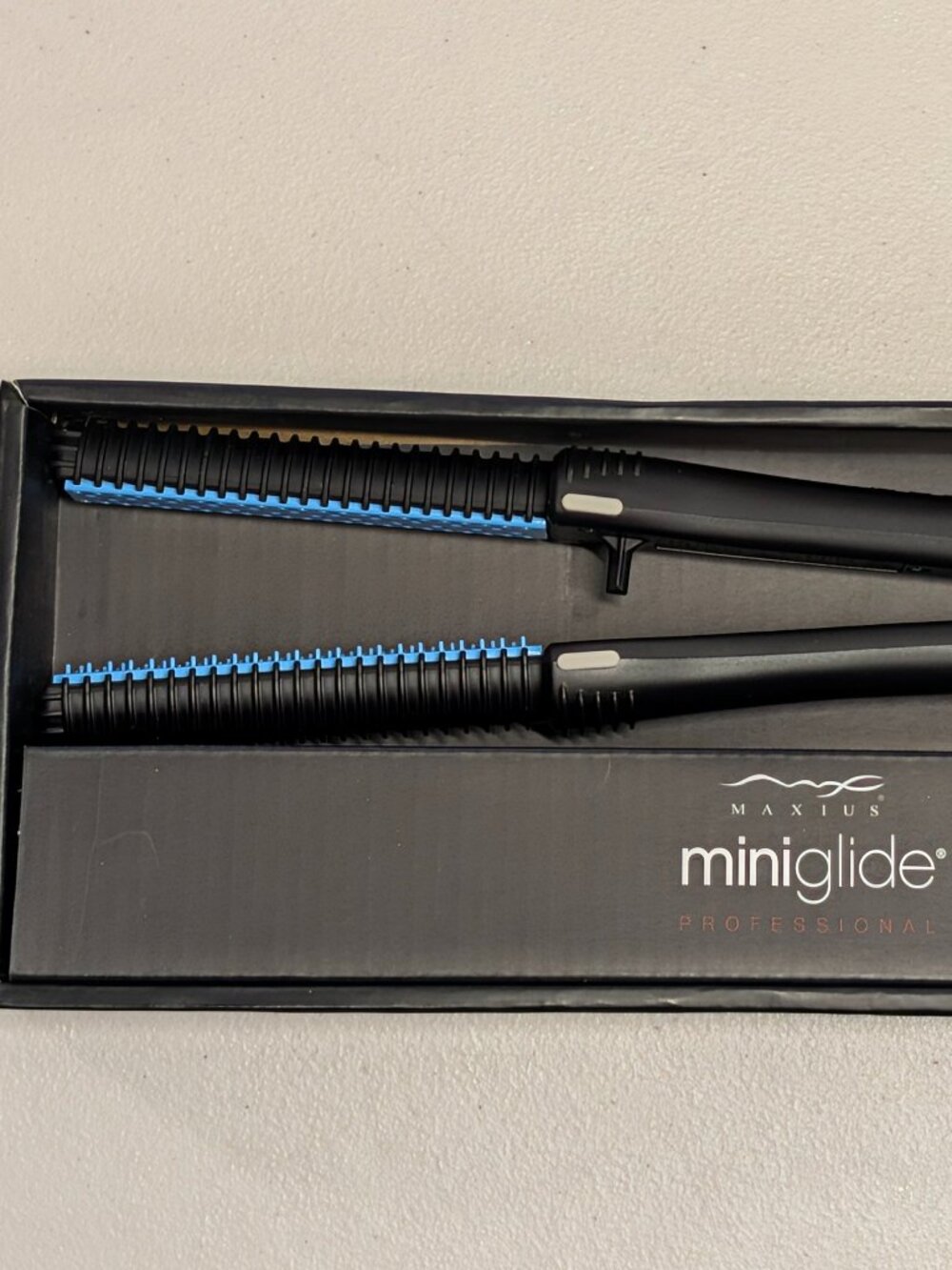 Maxius Miniglide Flat Iron/Curler - Small Travel Size